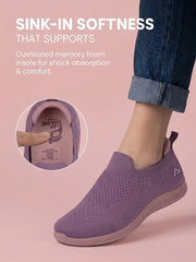 ADDA SOFTWALK-1 Women Comfortable & Breathable Knit Walking Sneakers